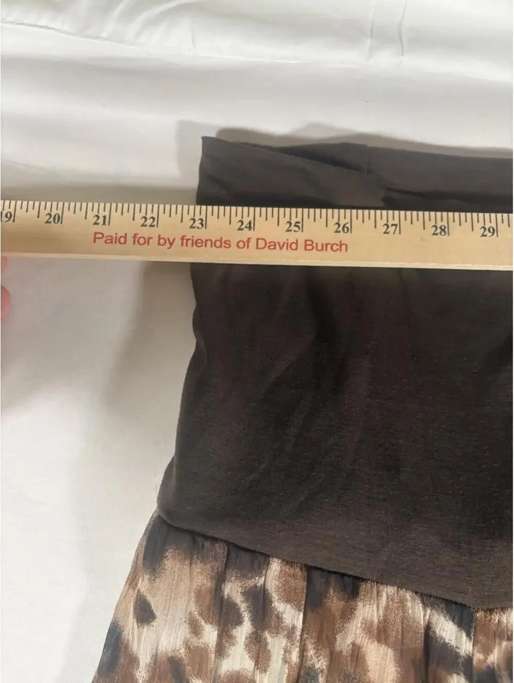 Matty m. Women's Brown and Multi Skirt